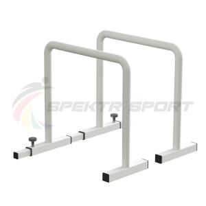Купить Брусья напольные хайлетсы Spektr Sport цв. белый в Рубцовске 